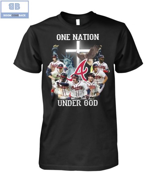 Braves One Nation Under God Shirt