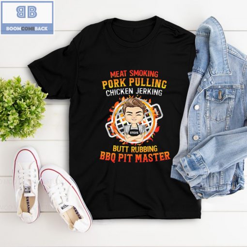 BBQ Pit Master Meat Smoking Pork Pulling Chicken Jerking Shirt