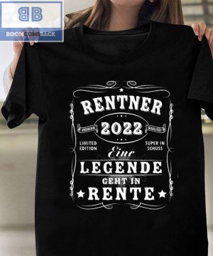 Rente 2022 Retirement Pension Decoration Pension 2022 Shirt, Hoodie, V-neck