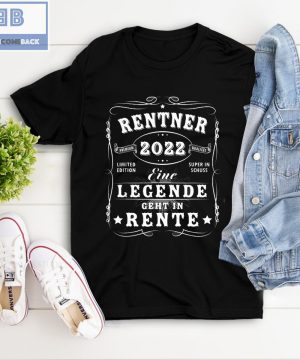 Rente 2022 Retirement Pension Decoration Pension 2022 Shirt, Hoodie, V-neck