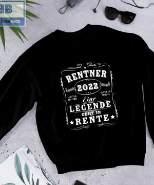 Rente 2022 Retirement Pension Decoration Pension 2022 Shirt, Hoodie, V-neck