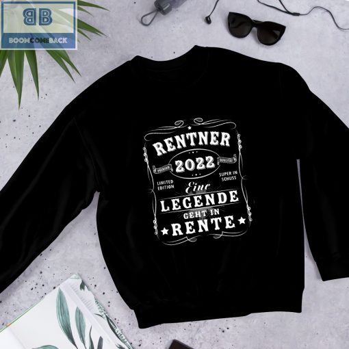 Rente 2022 Retirement Pension Decoration Pension 2022 Shirt, Hoodie, V-neck