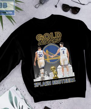 Golden State Warriors Gold Blooded Splash Brothers Shirt 3 Golden State Warriors Gold Blooded Splash Brothers Shirt