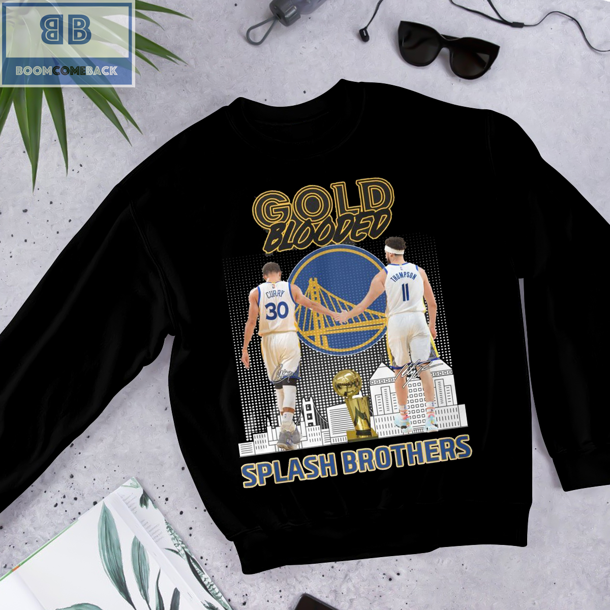 Golden State Warriors Gold Blooded Splash Brothers Shirt Golden State Warriors Gold Blooded Splash Brothers Shirt