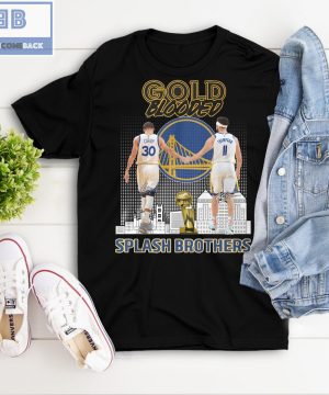 Golden State Warriors Gold Blooded Splash Brothers Shirt 2 Golden State Warriors Gold Blooded Splash Brothers Shirt
