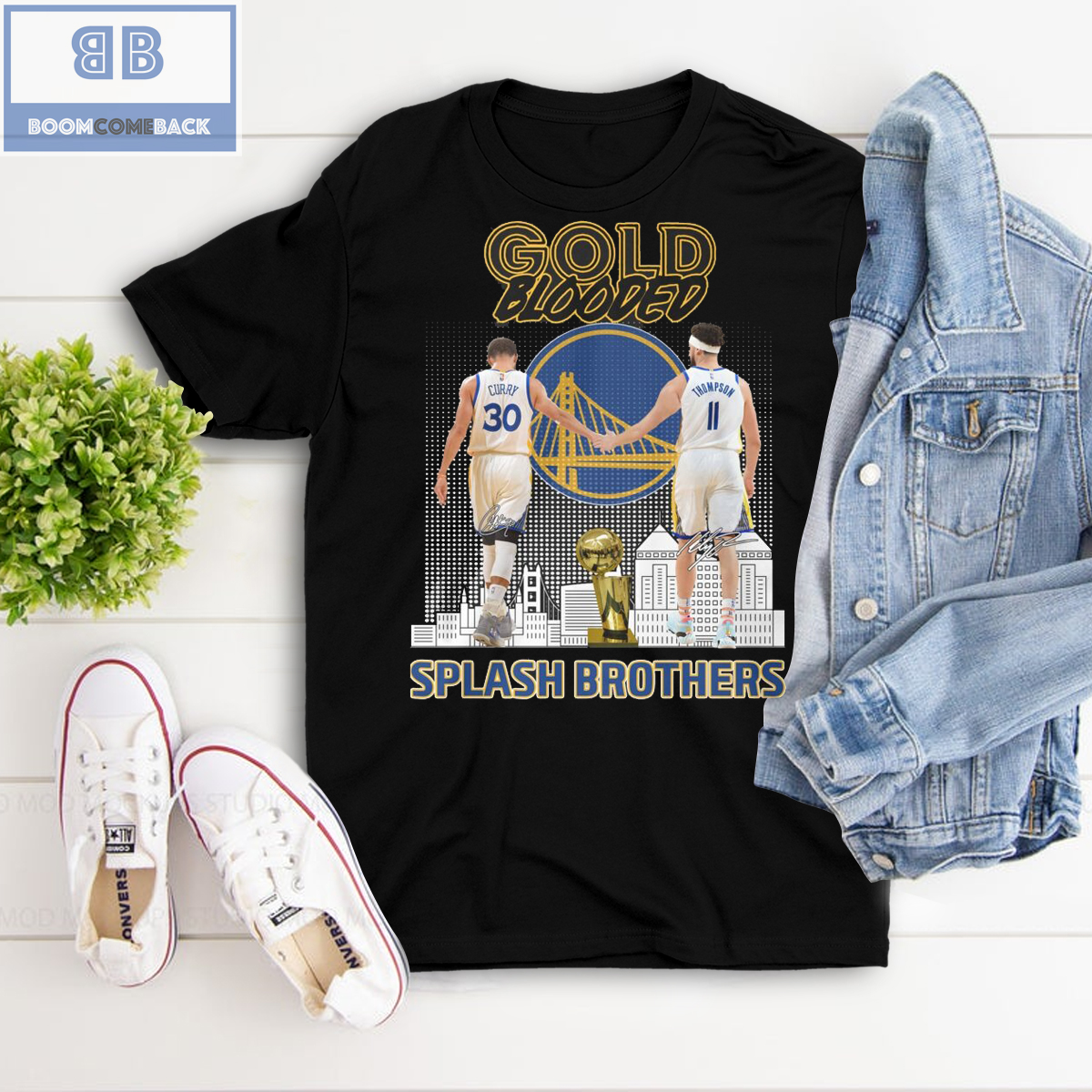 Golden State Warriors Gold Blooded Splash Brothers Shirt Golden State Warriors Gold Blooded Splash Brothers Shirt