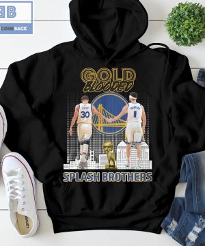 Golden State Warriors Gold Blooded Splash Brothers Shirt