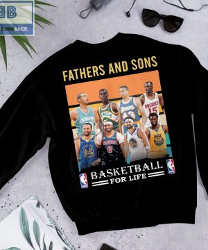 NBA Fathers And Sons Basketball For Like Shirt