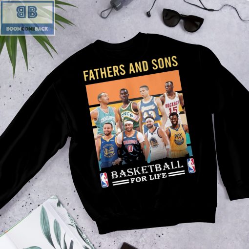 NBA Fathers And Sons Basketball For Like Shirt