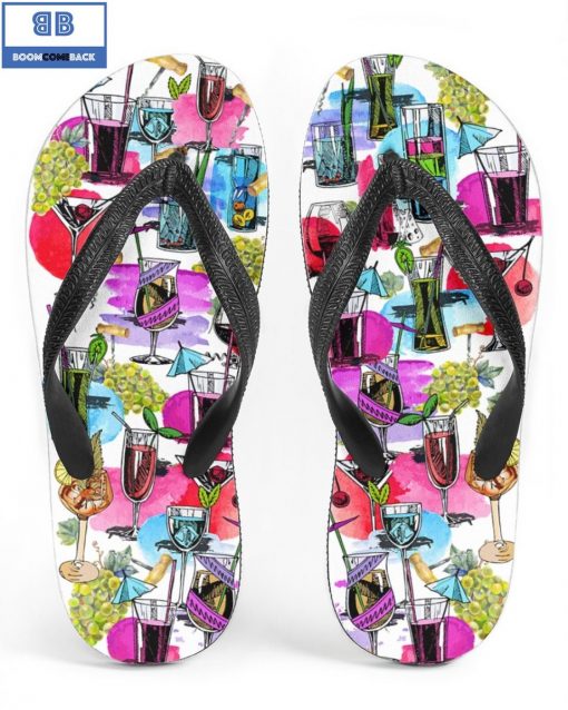 Bartender Cocktail Unisex Flip Flops