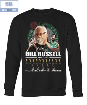 Bill Russell 1934 2022 Thank you For The Memories Shirt