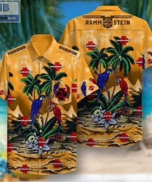 Bird Rammstein Band Hawaiian Shirt