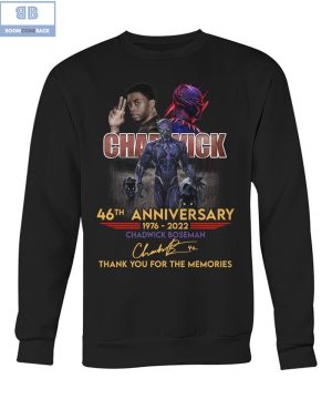 Black Panther 46th Anniversary 1976 2022 Thank You For The Memories Shirt