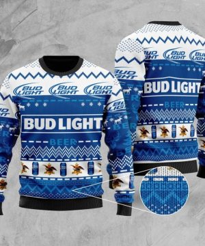 Bud Light Beer Christmas 3D Sweater