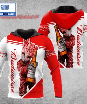 Budweiser Groot 3D Hoodie