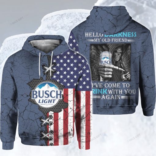 Busch Light 3D Hoodie