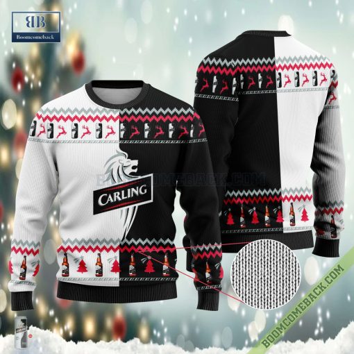 Carling Ice Beer Ugly Christmas Sweater