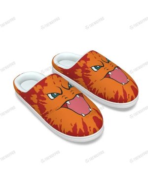 Charizard Tie Dye Face Indoor Slippers