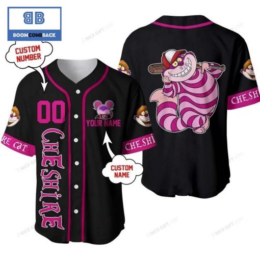 Cheshire Cat Custom Name And Number Baseball Jersey