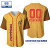 Peter Pan Custom Name And Number Baseball Jersey