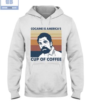 Cocaine Is America's Cup Of Coffee Vintage Shirt