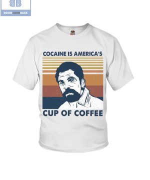 Cocaine Is America's Cup Of Coffee Vintage Shirt