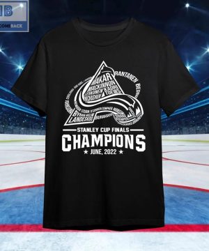 Colorado Stanley Cup Finals Champions June 2022 Shirt