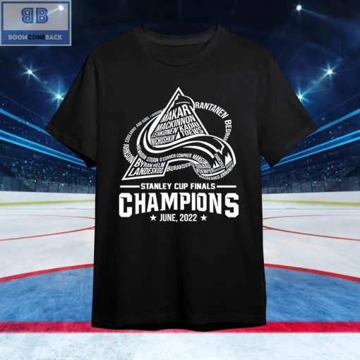 Colorado Stanley Cup Finals Champions June 2022 Shirt