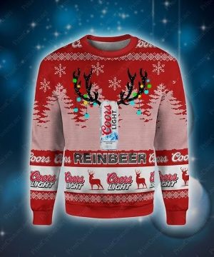 Coors Light Reinbeer Christmas 3D Sweater