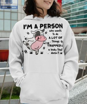 Cow I'm A Person Shirt