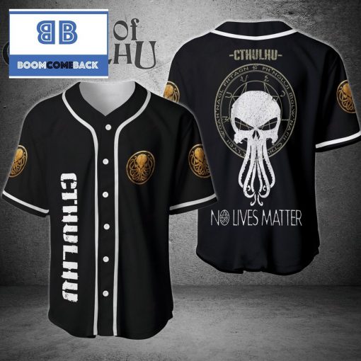 Cthulhu Black Baseball Jersey