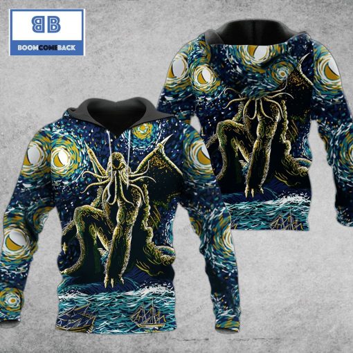 Cthulhu Hoodie Fullbody 3D Hoodie