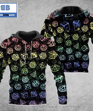 D&D Dice 3D Hoodie