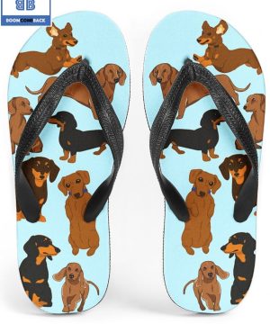 Dachshund Lovers Unisex Flip Flops