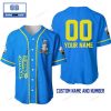 Peter Pan Custom Name And Number Baseball Jersey