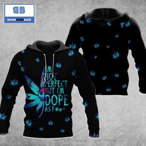 Dope Jack Skellington Weed 3D Hoodie