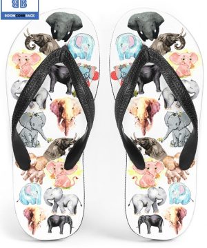 Elephant Lovers Unisex Flip Flops