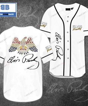 Elvis Presley Eagle Signature Baseball Jersey