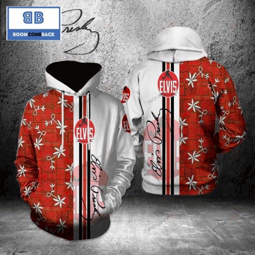 Elvis Presley Signature 3D Hoodie