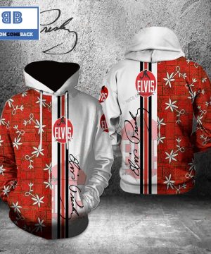 Elvis Presley Signature 3D Hoodie