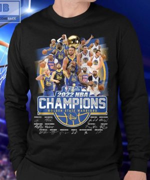 Finals 2022 NBA Champions Golden State Warriors Signatures Player Shirt