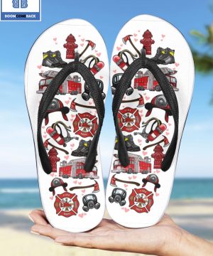 Firefighter Lover Unisex Flip Flops