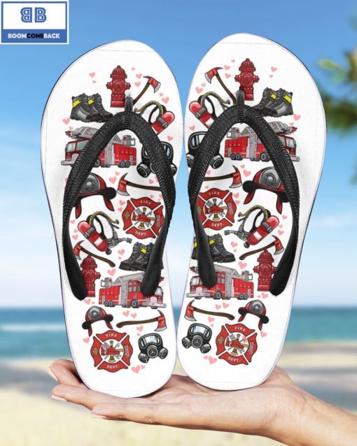 Firefighter Lover Unisex Flip Flops