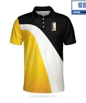 Golf And Beer That’s Why I Am Here Athletic Collared Men’s Polo Shirt