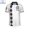 Golf Texture United Kingdom Athletic Collared Men’s Polo Shirt