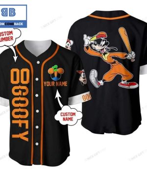 Goofy Custom Name And Number Baseball Jersey