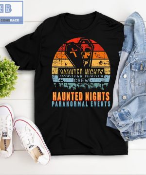 Haunted Nights Crew Retro Shirt