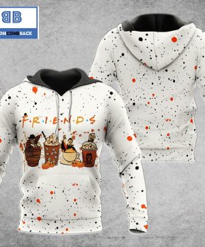 Horror Coffee FRIENDS 3D Hoodie