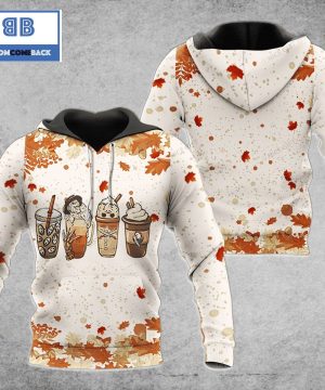 Horror Coffee ver 2 3D Hoodie