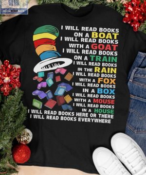 I Will Read Books Shirt